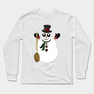 Snowman Long Sleeve T-Shirt